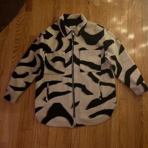 Animal Print Utility Shacket